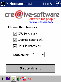 Pocket PC Benchmark